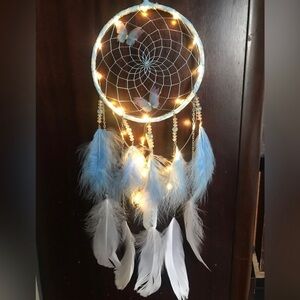 Light up butterfly dream catcher